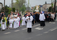 Piotrków Kujawski: Nawiedzenie figury św. Michała Archanioła